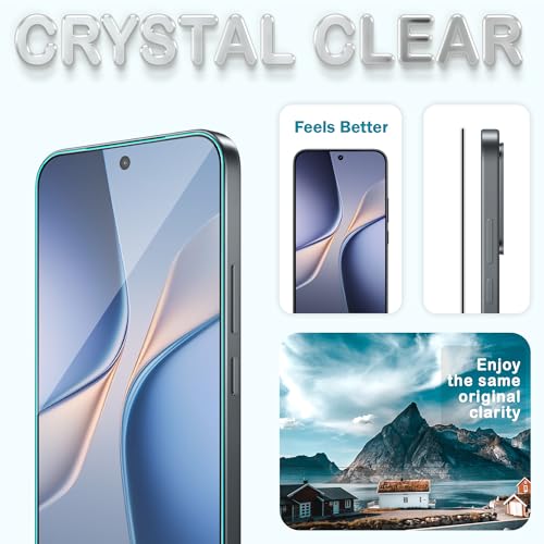 Image of FIRST MART Tempered Glass Screen Protector for Vivo T5 Pro - Full-Glue Screen Guard, 3D Edge to Edge, HD Clear, Bubble-Free, Case-Friendly, Black, Pack of 2