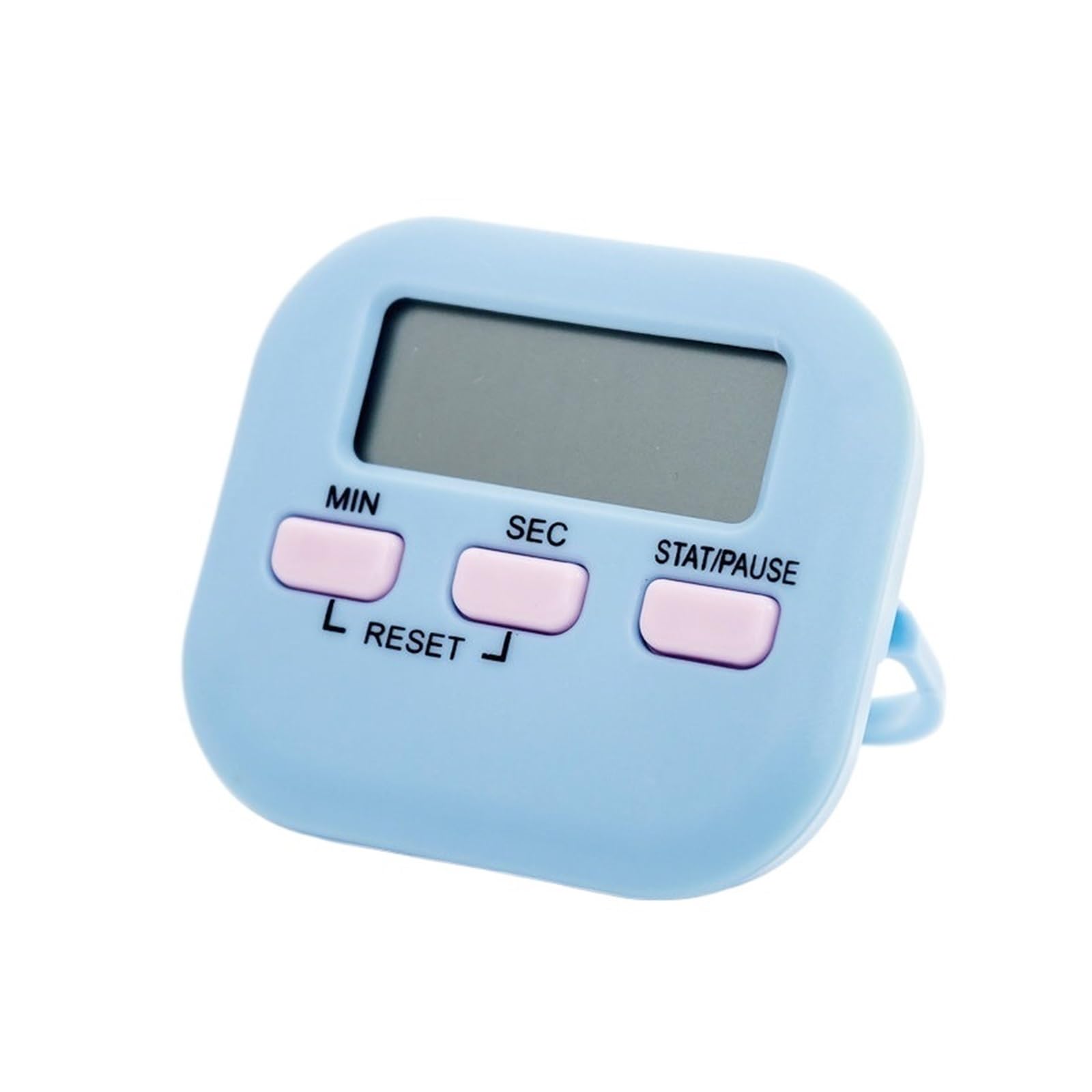 Kitchen Timer Digital Manual Countdown Alarm Clock Mechanical Cooking Shower Study Stopwatch Gadget Reliable Efficient(Blue)