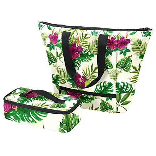 Boîte à déjeuner et sac tropical pour vos pique-niques, journées de travail et sorties