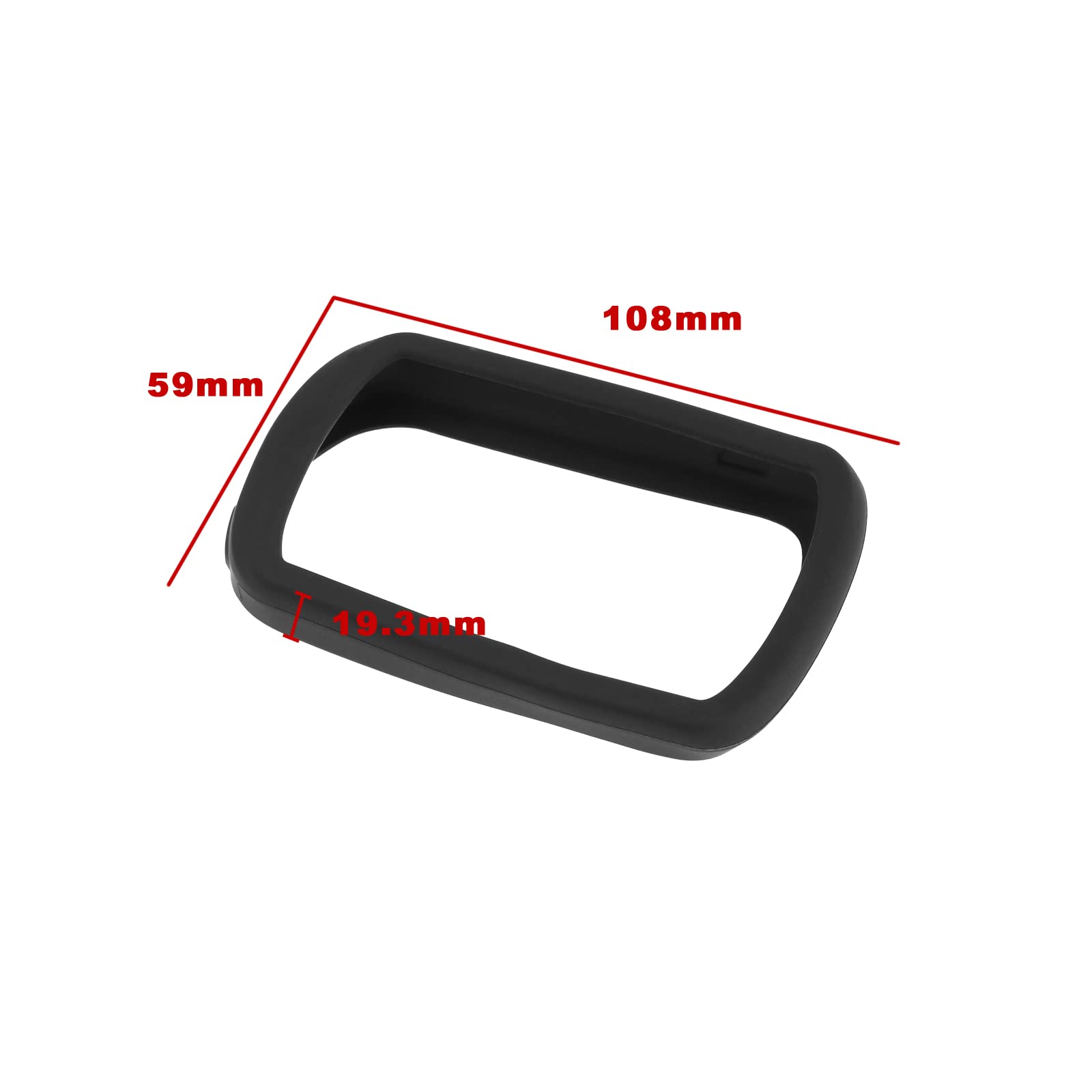 Silikonowe etui ochronne kompatybilne z Garmin Edge Explore 2 silikonowe etui ochronne 108 x 59 x 19,3 mm