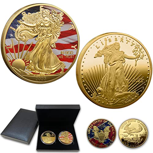 Monedas Conmemorativas American Fine Gold & Silver Eagle 2 Pack