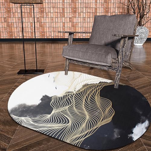 Alfombras Salon 200X300 Negra Marca XESZIEO