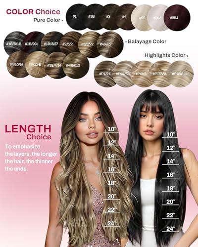 Image of Moresoo Balayage Hair Extensions Clip in Real Human Hair Brown to Light Brown with Golden Blonde Ombre Clip in Extensions Human Hair Double Weft Clip on Hair Extensions 7Pieces 120Grams 18inch