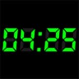the clock can display time in variant colours of your choice .