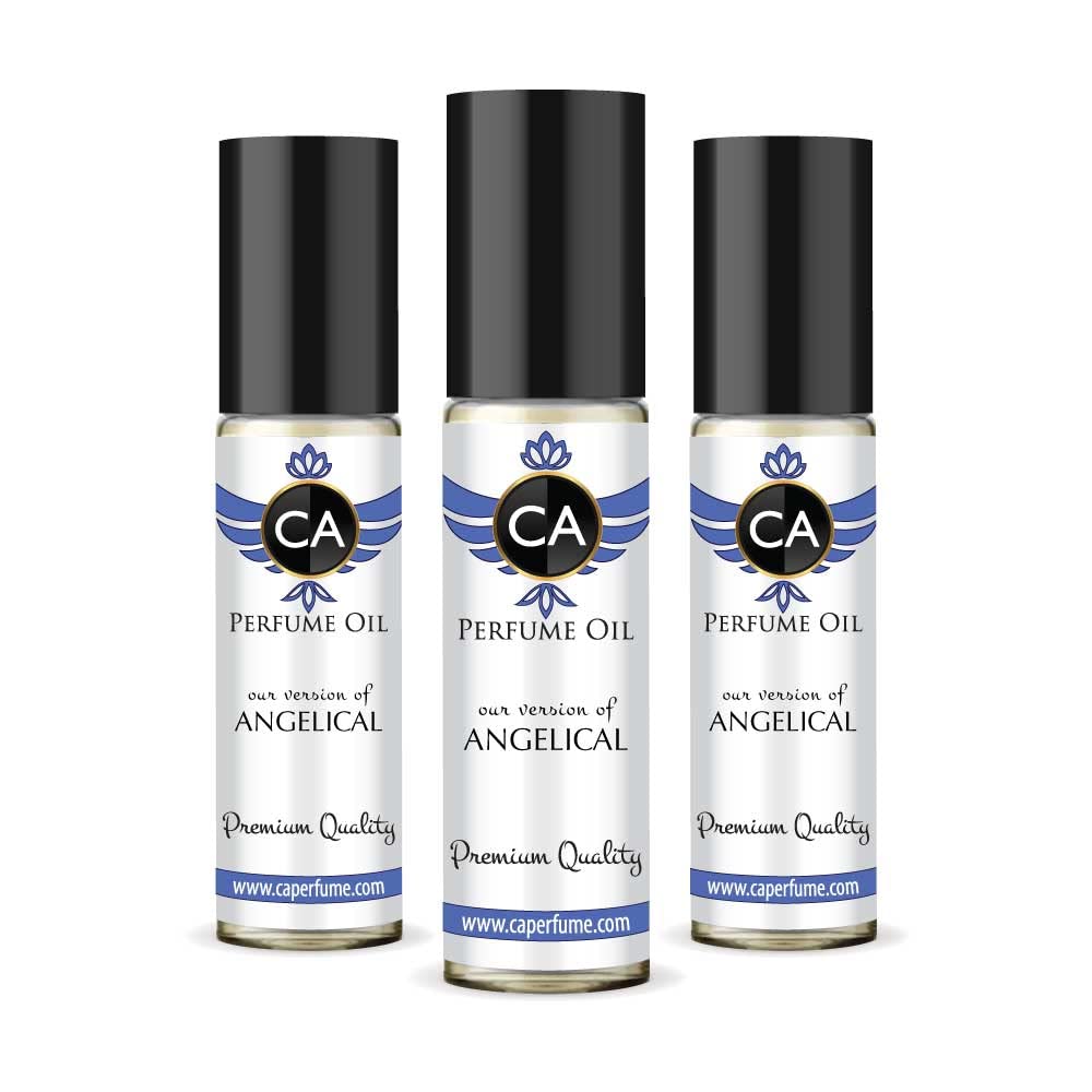 CA Perfume Impression of Angelical for Women Eau De Parfum Amber Vanilla Scent Long Lasting Perfumes for Women Travel Size TSA Ready for Day and Night