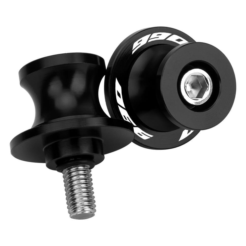M10 Paddock-Ständer Bobbins für 990 Duke 2024 Motorrad Bobbins Spulen für den Paddock-Ständer Motorrad Motorrad Bobbins 990 duke Zubehör (Schwarz)