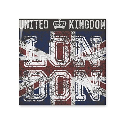 Carreau céramique Union Jack drapeau anglais motif Londres pour faïence cuisine et bain