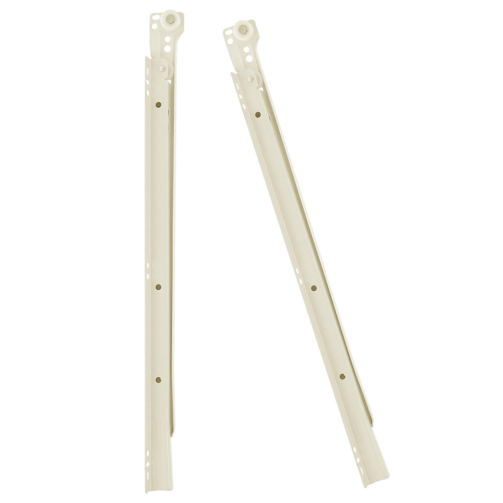 Jvnalwnkv One Color Cabinet Drawer Slide Rail， Rail, 2Pcs 12-Inch Sliding Slides Side Mount Heavy Duty Two-Section Rails Replacement Tracks
