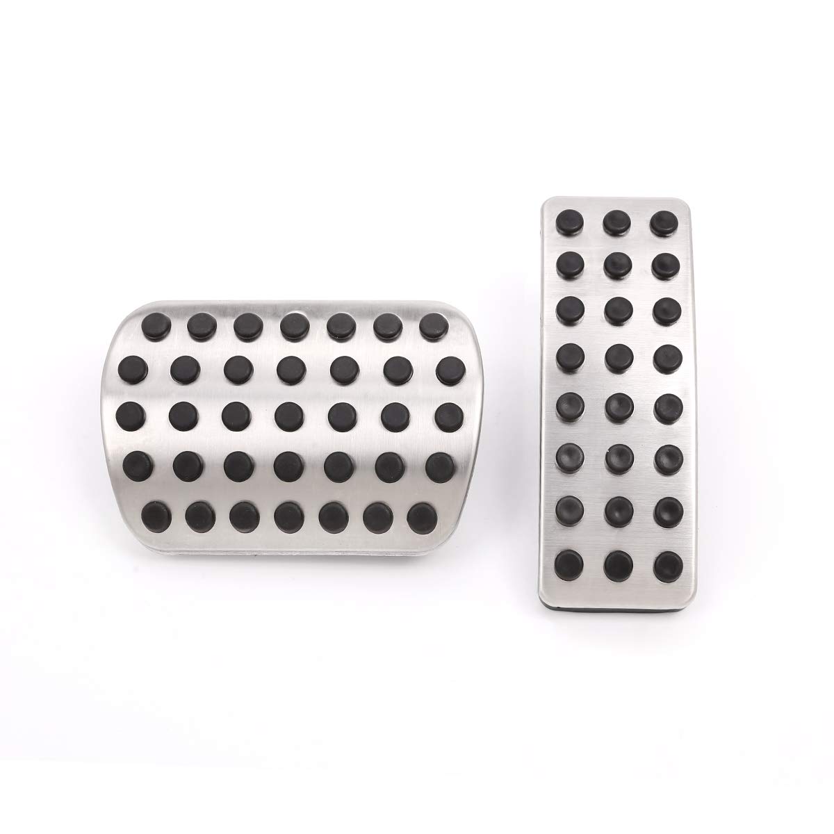 2 pezzi in acciaio inossidabile Pedale del freno per auto a gas per classe A W176, classe B W246, CLA C117, GLS, GLE W166, ML, classe R W251 Accessori