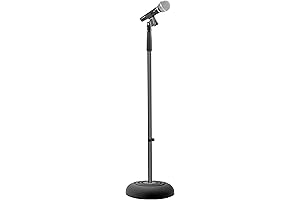 PYLE-PRO Microphone Stand: Elevate Your Singing Experience