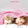 Warm Blanket Pink Soft Fleece Blankets Fuzzy Small Throw Blankets for Kids Girls Toddlers #4