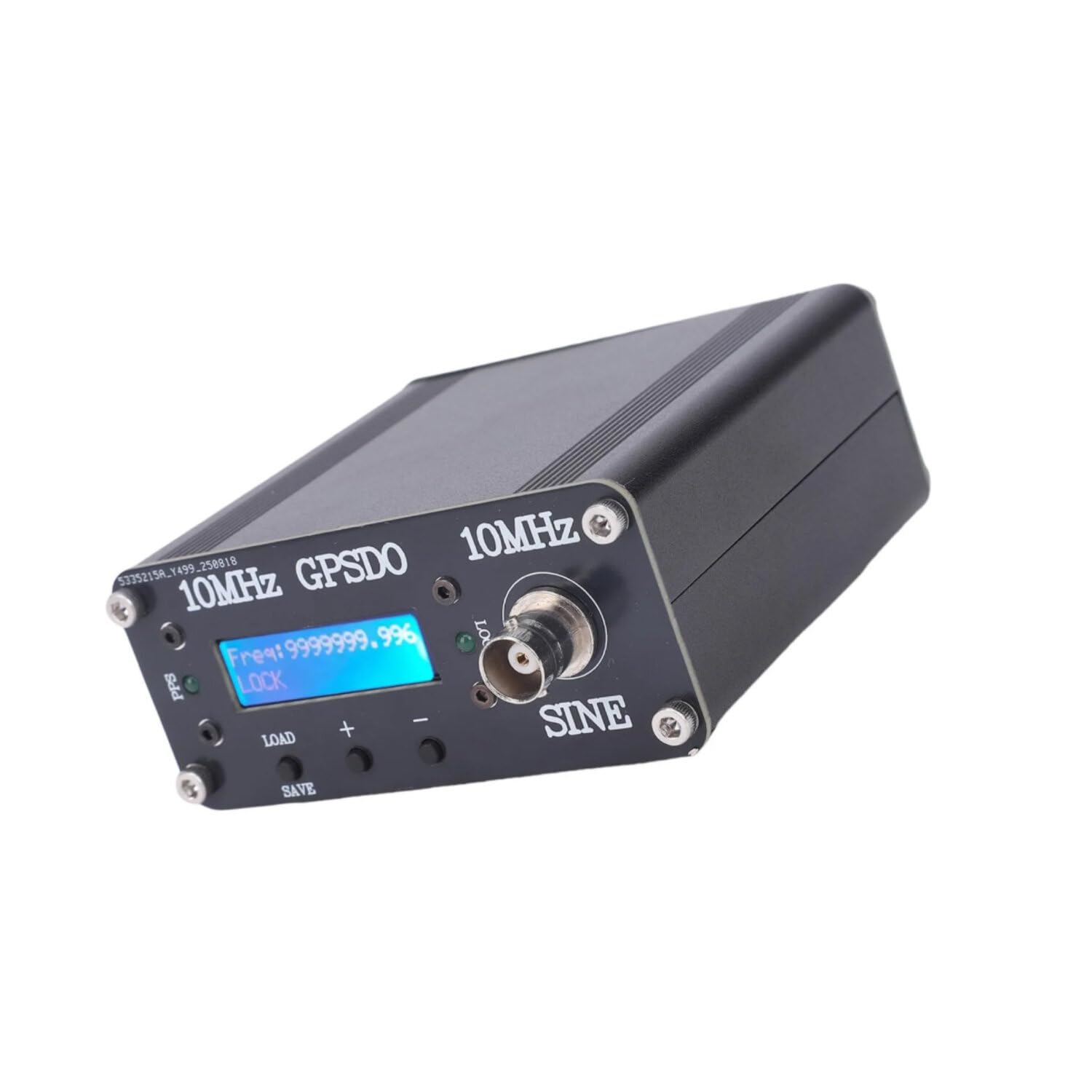 VIDOO Oscilador Disciplinado GPS Alta Precisión 10MHz 0001Hz con Módulo Dual ATGM336H Salida TCXO Estable Señal 1PPS para Calibración