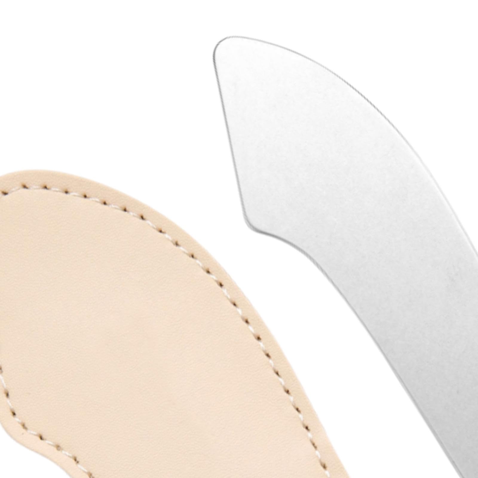 SECRET DESIRE Makeup Spatula Easy to Clean Stainless Steel Makeup Mixing Spatula Tool with Bag-image-40