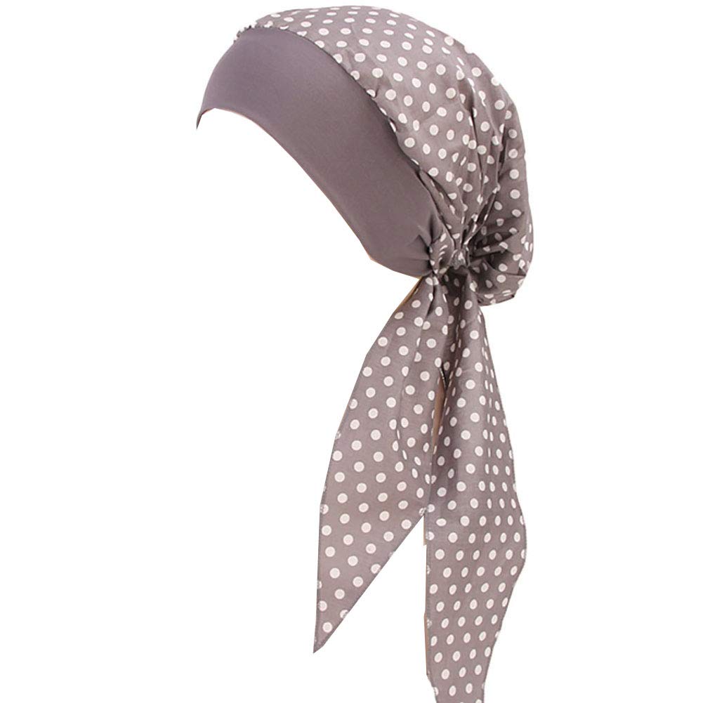 Ulalaza ToBe-U - Turbantes de quimio para mujer, pelo largo, bufanda, gorros, regalos para la pérdida de cabello.