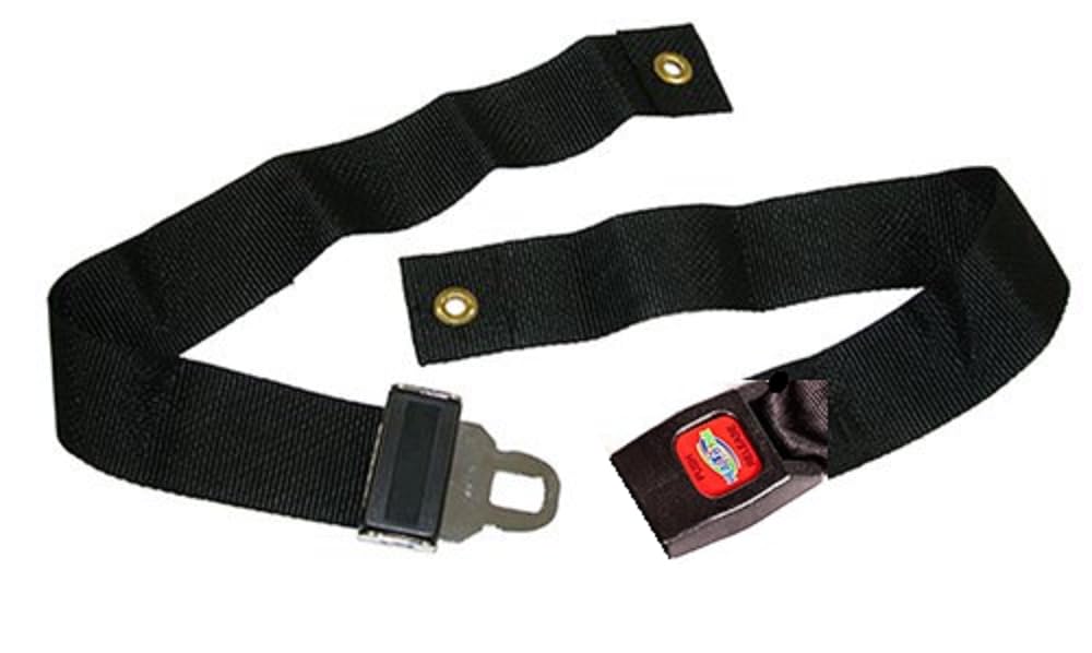 Sponsored Ad - Wheelchair Strap Seat Belt Auto Style with Metal Buckle (Up to 60") by HEALTHLINE