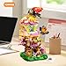Tree House Building Toy,737PCS Creative Forest House Construction Toys Set,STEM Cherry Blossom Tree Houses with Flowers & Animals,Christmas Birthday Gifts for Age 6 7 8-14 and Up Girls Boys Kids