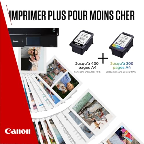 Canon PG 545XLCL 546XL Photo Value Pack - vue 10
