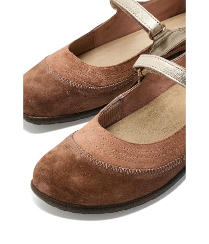 Image of NAOT Footwear Women's Kirei Maryjane with Cork Footbed and Arch Comfort and Support - Lightweight and Perfect for Travel- Removable Footbed
