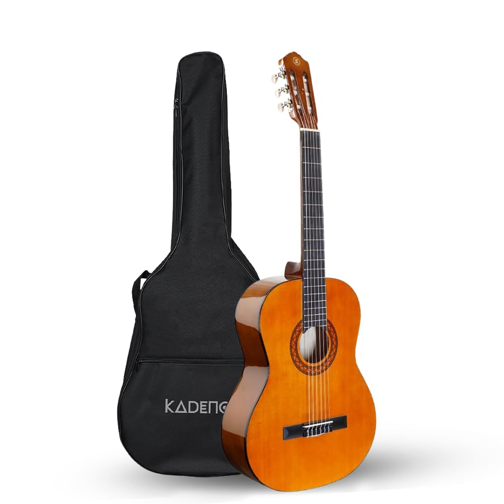 Kadence C41 39" Classical Guitar - 6 Nylon Strings Right Handed - Rose Wood-image-43
