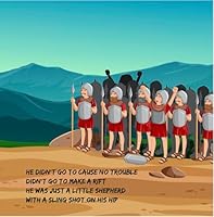 Slingshot: The Ballad of David and Goliath 1937250393 Book Cover