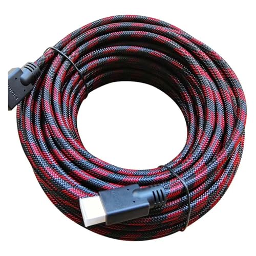 HDMIΉP[u 1080P 3DAXvb^[XCb` PS4 LED TV{bNX XboxvWFN^[Rs[^[ɑΉ(Braid red black 2,5m)