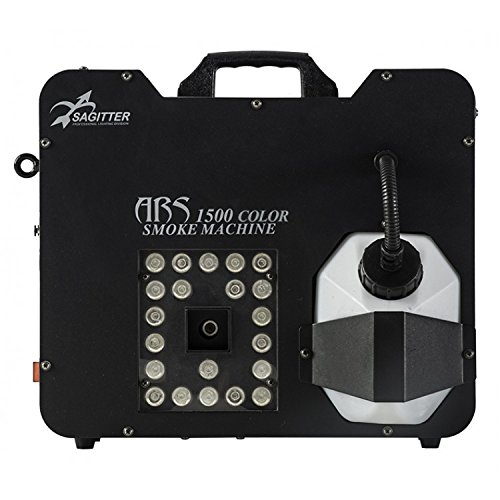 Macchina fumo color 1500W dmx RGB SAGITTER