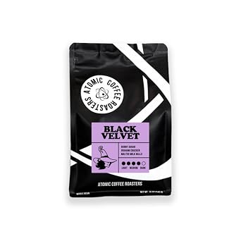 Atomic Coffee Roasters - Black Velvet Dark Roast, Whole Bean, 12oz