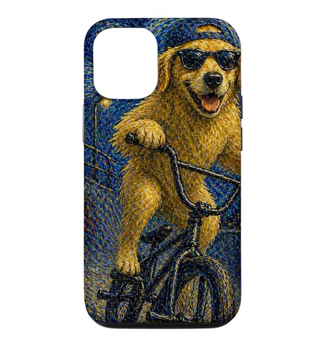 BMX ���]�Ԃɏ��S�[���f�����g���o�[ �� �X�}�z�P�[�X iPhone 12/12 Pro �p