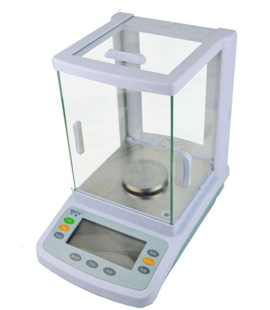 KGLHJDY Digital analysis high precision laboratory analytical balance jewelry scale High wind shield electronic balanceQuartile Scientific research balance 0.0001g (100g, 0.0001g)