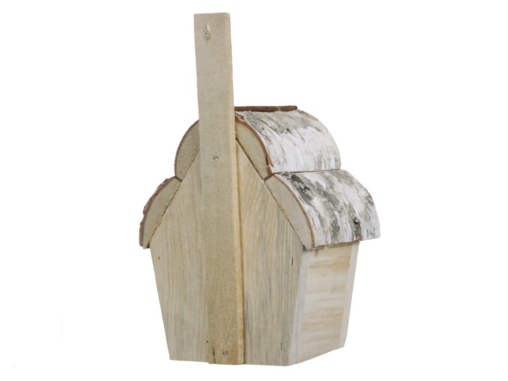 Nichoir pour Oiseaux, nichoir en Bois, nichoir en Bois 12 x 12 H 23/30 cm (32 mm)