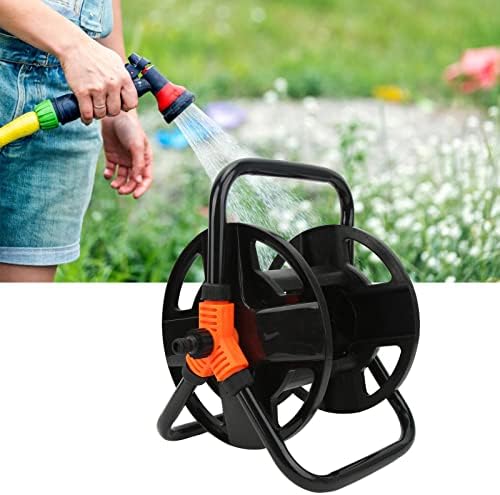 Hose Reel, Easy Storage and Transportation Hose Reel Single Arm Design Hose Reel Cart for Garden Watering Car Washing Fire Fighting image 5