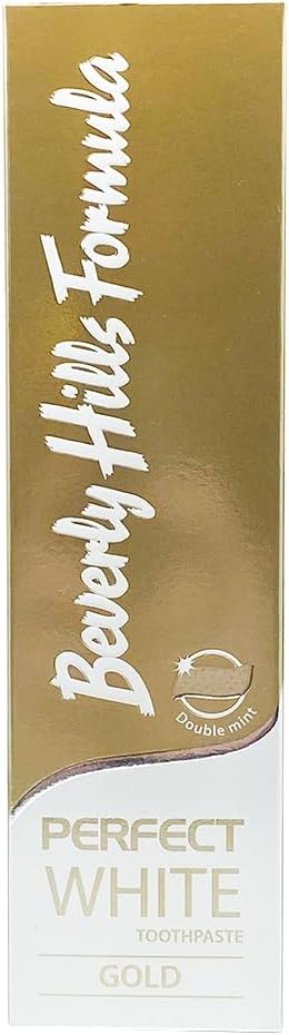 Beverly Hills FormulaHyaluronic Acid Gold Whitening Toothpaste (100ml) 4 Pack