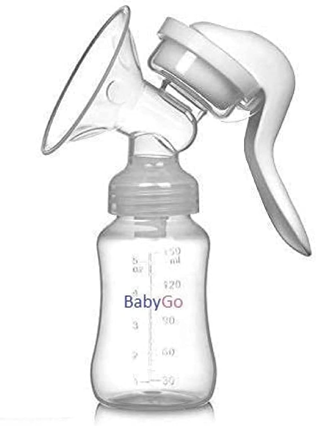 Silicone Manual Breast Pump,Baby Milk Pump, Soft & Gentle - Manual - BPA Free (150 ML)