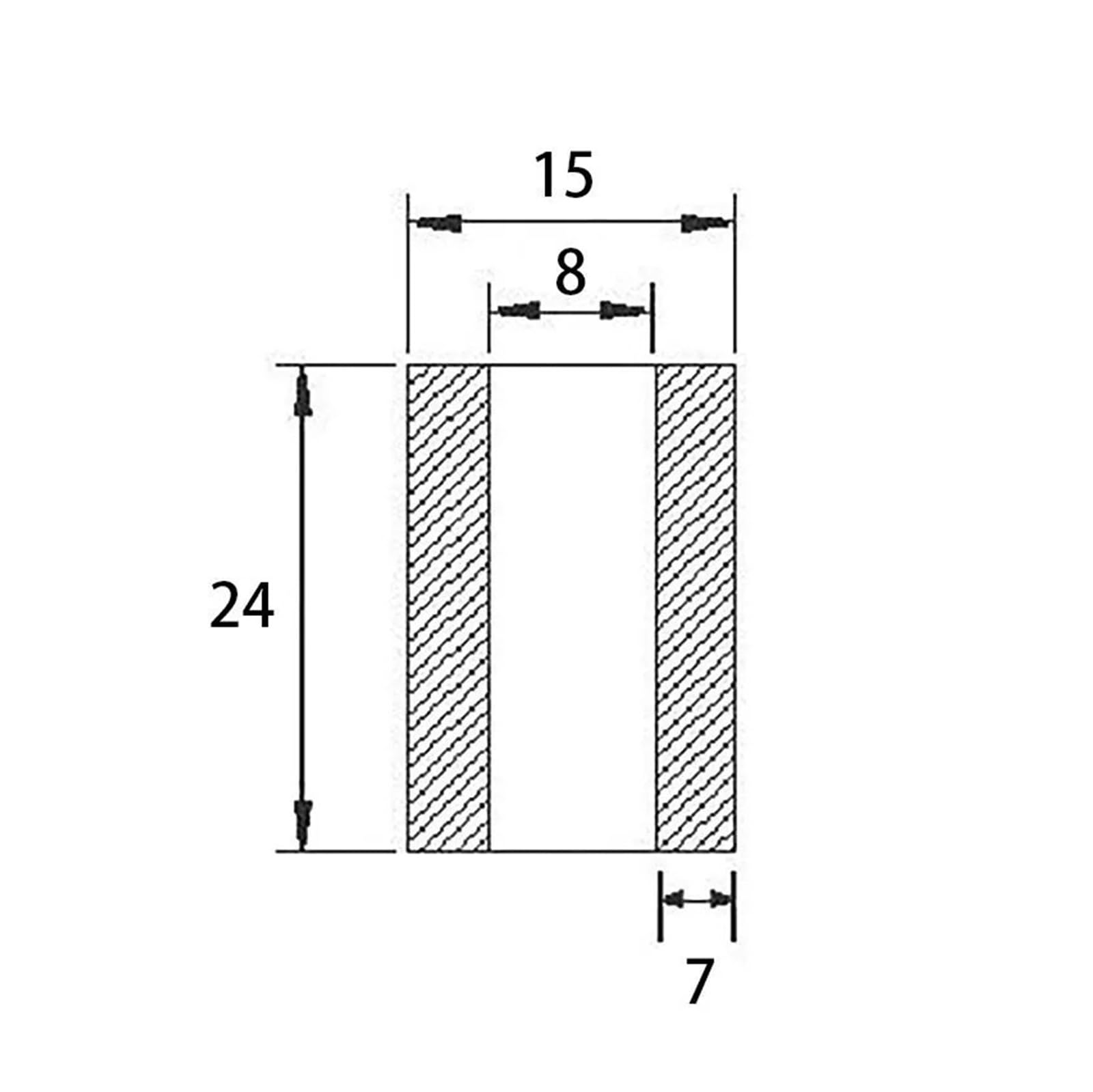 Aixinong1 1-50PCS LM8UU Schiene Linear Lange Stange Welle Ball Bush CNC Teile for 3D Drucker