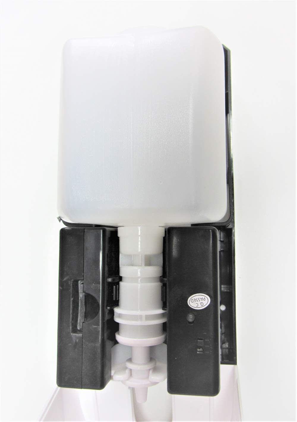 Desinfektionsmittelspender Set mit Infrarot-Sensor und Ständer Wand-Spender für Desinfektionsmittel Seife 1000ml Automatik Seifenspender weiß