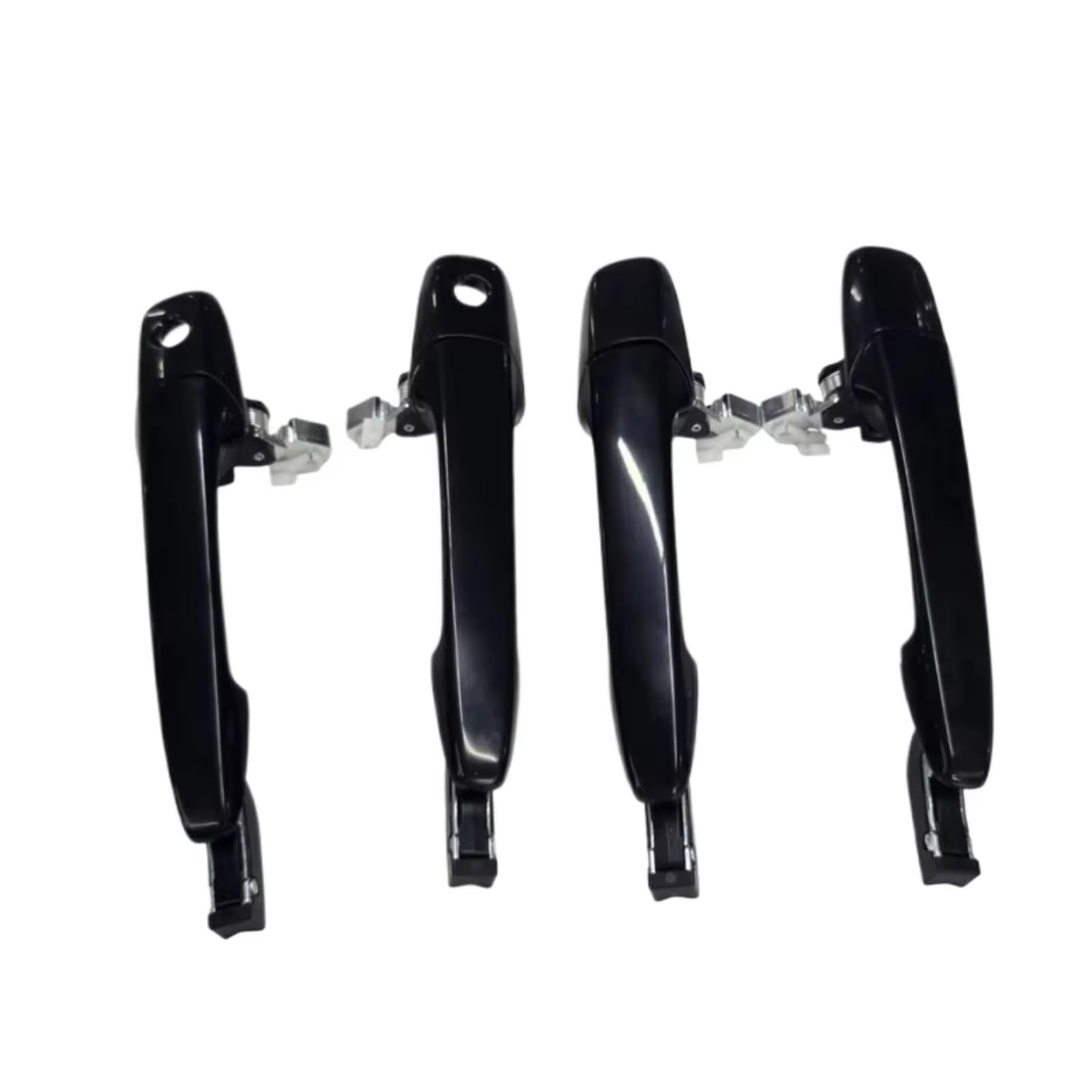 IUKMR for Ranger 2007-2011 Left Hand Drive/Right Drive Outside Handles Black Exterior Door Handle Car Outer Door Handle(1 Set)