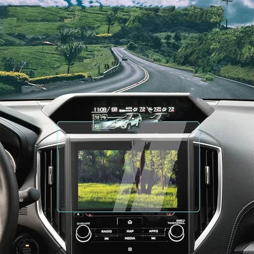 Protection d'écran système de navigation Subaru Forester film en verre trempé de voiture