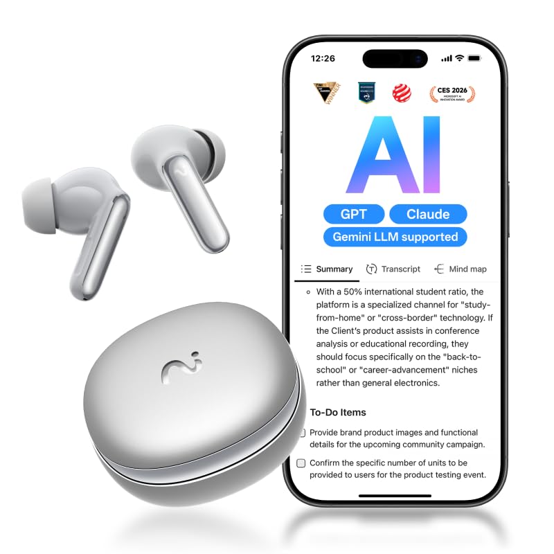 Image of RecDot AI Voice Recorder Earbuds, AI Note Taker for Meetings & Calls