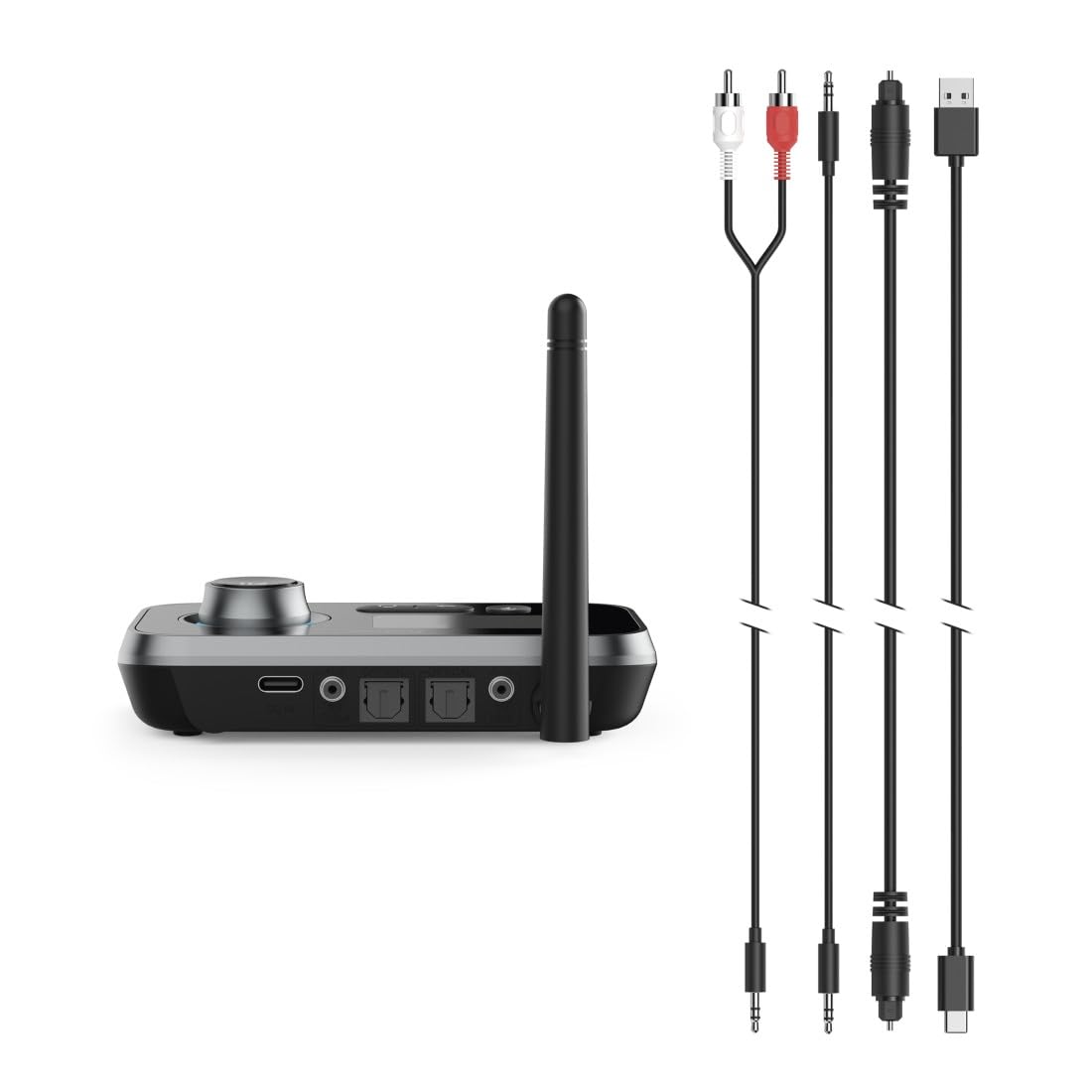 Hama Émetteur Recepteur pour TV, Bluetooth, Multipoint 2 Sources, Noir