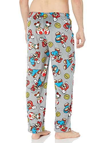 Nintendo mens Pajama Bottom, Lounge Pant With Drawstring, Ultra-soft & Comfortable Nightwear2