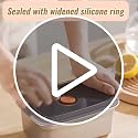 Image of 316 Stainless Steel Fridge Storage Box Set- 1500 ML (Pack of 6) Premium Food Grade & Leakproof Container | Airtight Locking Lids | Microwavable, Freezer & Dishwasher Safe Kitchen Organizer