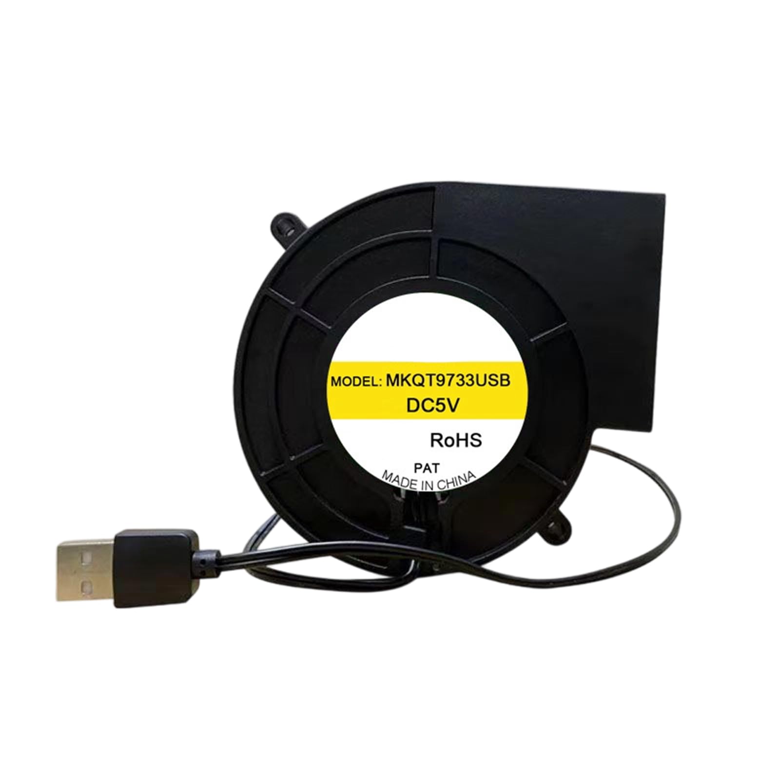 Compact 5V USB Powered Blower Fan with 4000RPM Cooling Fan for 3D Printer Cooling and Ventilation Applications USB Ventilation Blower