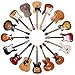 Price comparison product image Classic Guitars - Round Wooden Coaster