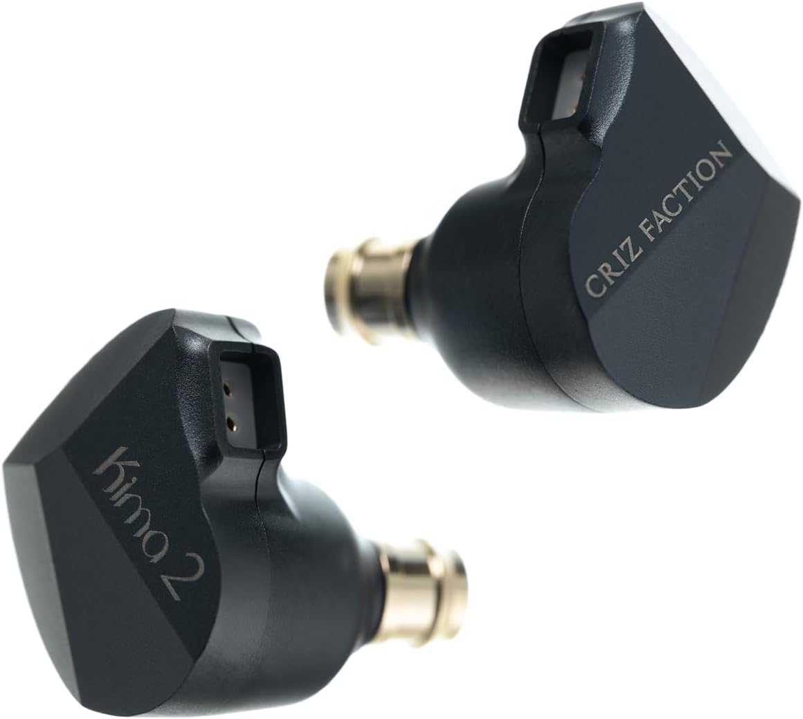 DUNU KIMA2 Raven Teal Color/DLC Composite Dome Dynamic Driver Upgrade from VERNUS Sound Mastery Q-Lock Mini Plug System