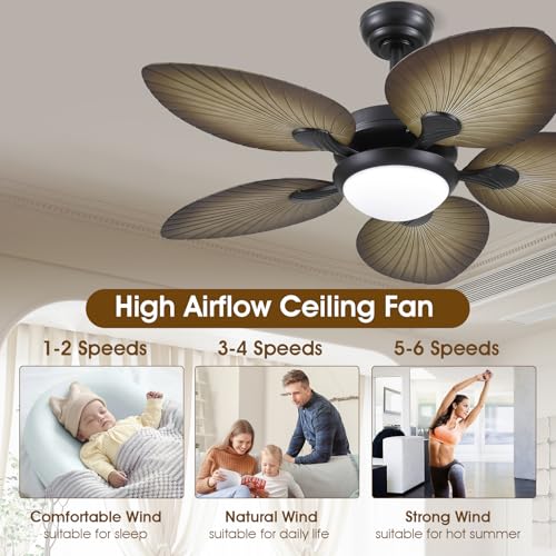 Tropical-Ceiling-Fans-with-Lights-44-Inch-Indoor-Outdoor-Palm-Leaf-Ceiling-Fan-for-Patios-Porch-Bedroom-RemoteAPP-Control-Dimmable-6-Speeds-Reversible-Wood-Grain Tropical Ceiling Fans with Lights 44 Inch Indoor Outdoor Palm Leaf Ceiling Fan for Patios Porch Bedroom RemoteAPP Control Dimmable 6 Speeds Reversible Wood Grain