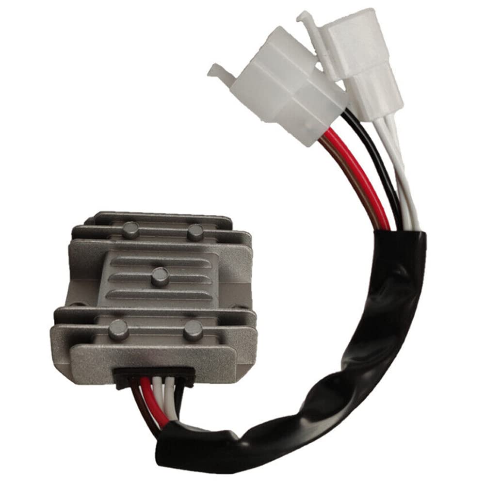 Riloer Regolatore di tensione per moto, Regolatore di tensione per moto,Raddrizzatore Regolatore di Tensione,Compatibile con Yamaha SR250 G TH H J Classic XT550 XT 600
