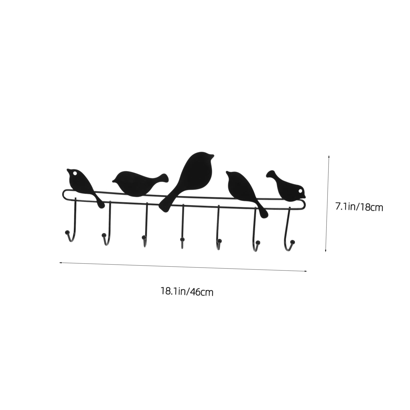 OUNONA Door Coat Hook Over The Door Hangers Storage Hook for Efficient Organization