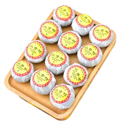 Thé Pu'er Xiao Qing Gan pour faciliter la digestion écorce naturelle de Chen Pi 500g
