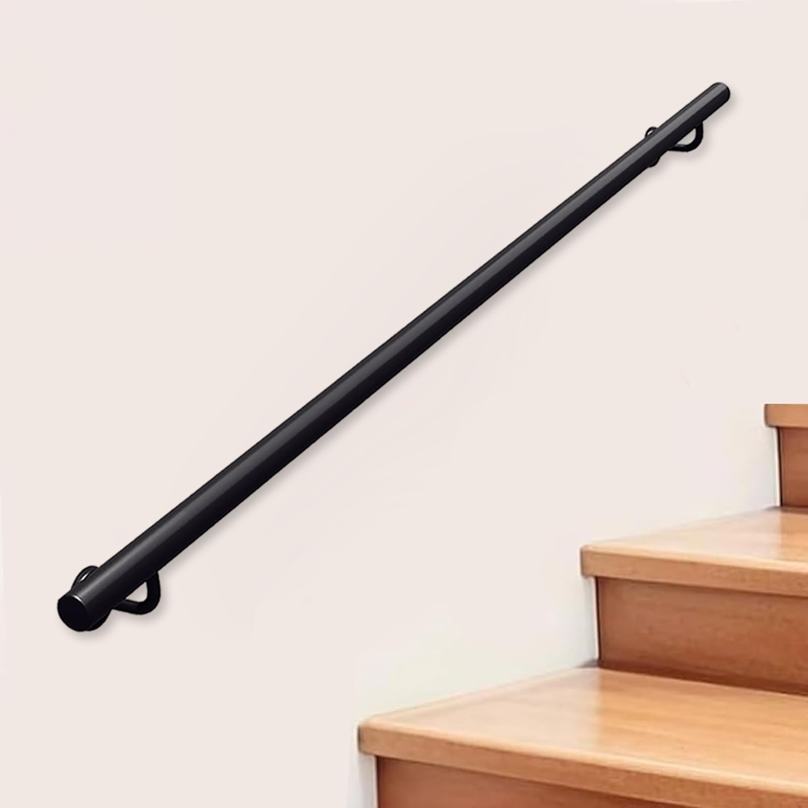 Rampe de support d'escalier pour sécuriser le couloir de maison