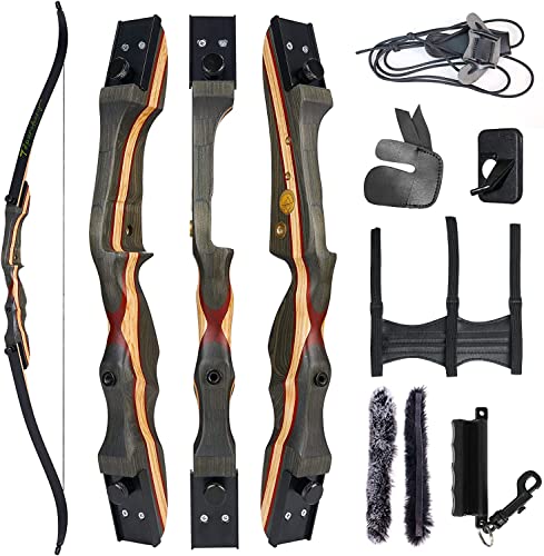 TOPARCHERY Recurve Bow for Adult & Youth Beginner, 62